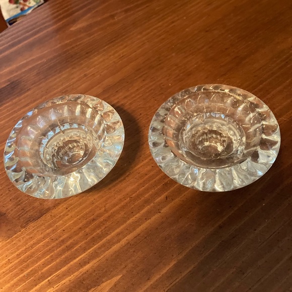 Chrystal candle holders - Picture 2 of 3